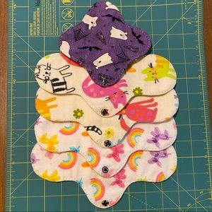 5 cotton reusable panty liner period mama cloths